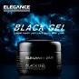 3x Elegance Plus Black Hair Gel 100ml - Cover White Hair Original