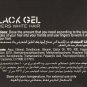 3x Elegance Plus Black Hair Gel 100ml - Cover White Hair Original