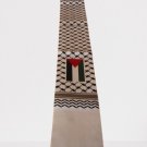 Palestine satin scarf, length 136 cm, width 13 cm