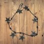 Silver plated anklet 7 Stars Charm Dangle for women &girls (Hand Made)