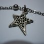 Silver plated anklet 7 Stars Charm Dangle for women &girls (Hand Made)