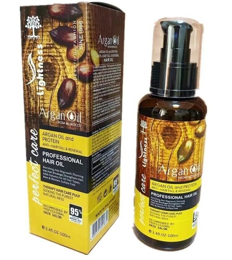 2X Lightness Argan Oil From Morocco Anti Hair Fall &Renewal 100ML