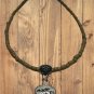 Elegant anklet with beige beads for women girls (Hand Made)