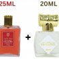 Musk Al Tahara white Aqeeq 20ml + Youmar Pomegranate Musk Perfume 25ml High Qual