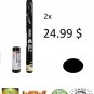 EYELINER PENCIL BLACK SUPER WATERPROOF CARBON(BELL) 2x10 grams