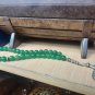 33 Agate Islamic prayer beads for tasbih, with durable metal thread