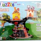 3D DIY Tree House Puzzle Model