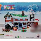3D Christmas House Puzzle 168 pcs