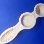 plastic maamoul mold with four engravings 1 pcs|