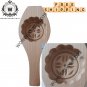Hand-carved wooden date, pistachio and walnut maamoul mold, 1 shape high quality