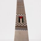 Palestine satin scarf, length 136 cm, width 13 cm وشاح علم فلسطين