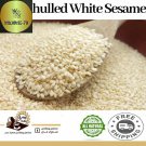 Dried Natural Organic Hulled White Sesame 250g سمسم ابيض مقشور