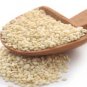 Dried Natural Organic Hulled White Sesame 250g سمسم ابيض مقشور