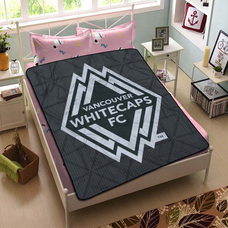 Vancouver Whitecaps FC MLS Blanket Throw Cooling Sheet