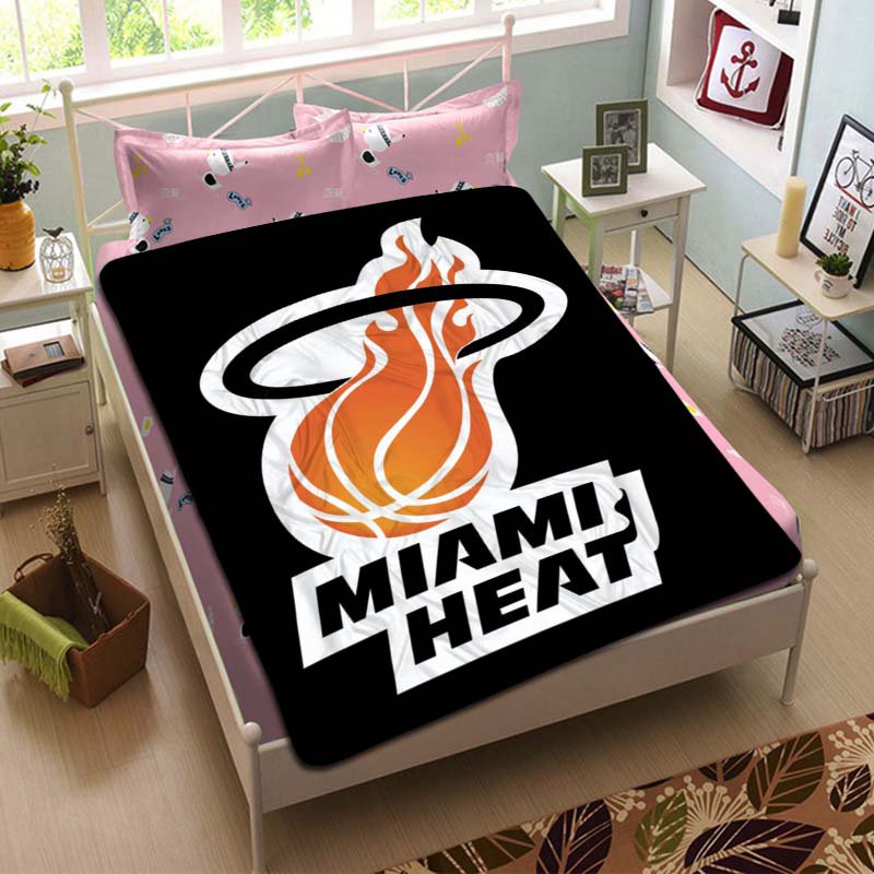 Miami Heat Blanket Throw Cooling Sheet