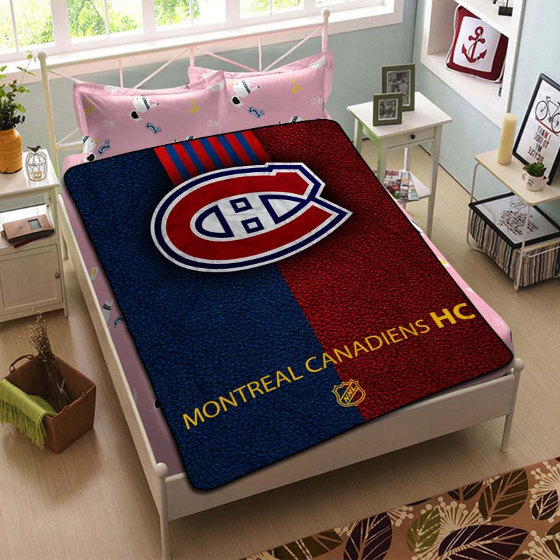 Montreal Canadiens Hockey Blanket Throw Cooling Sheet