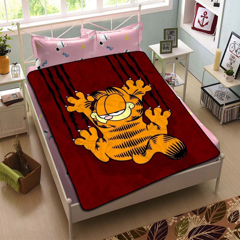 Garfield Blanket Throw Fleece Quilt