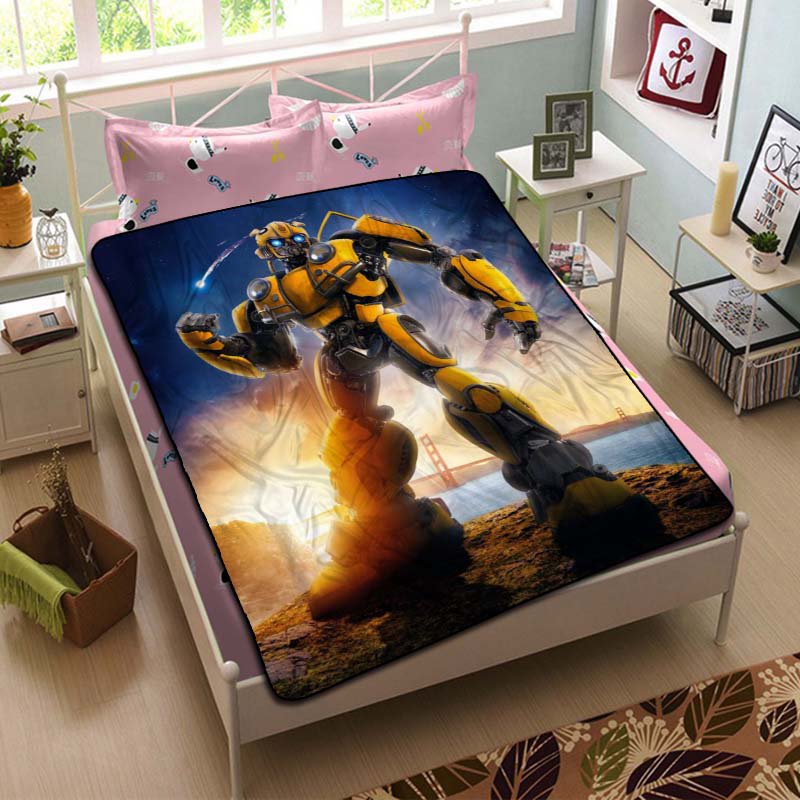 Transformers Bumblebee Blanket Throw Cooling Sheet