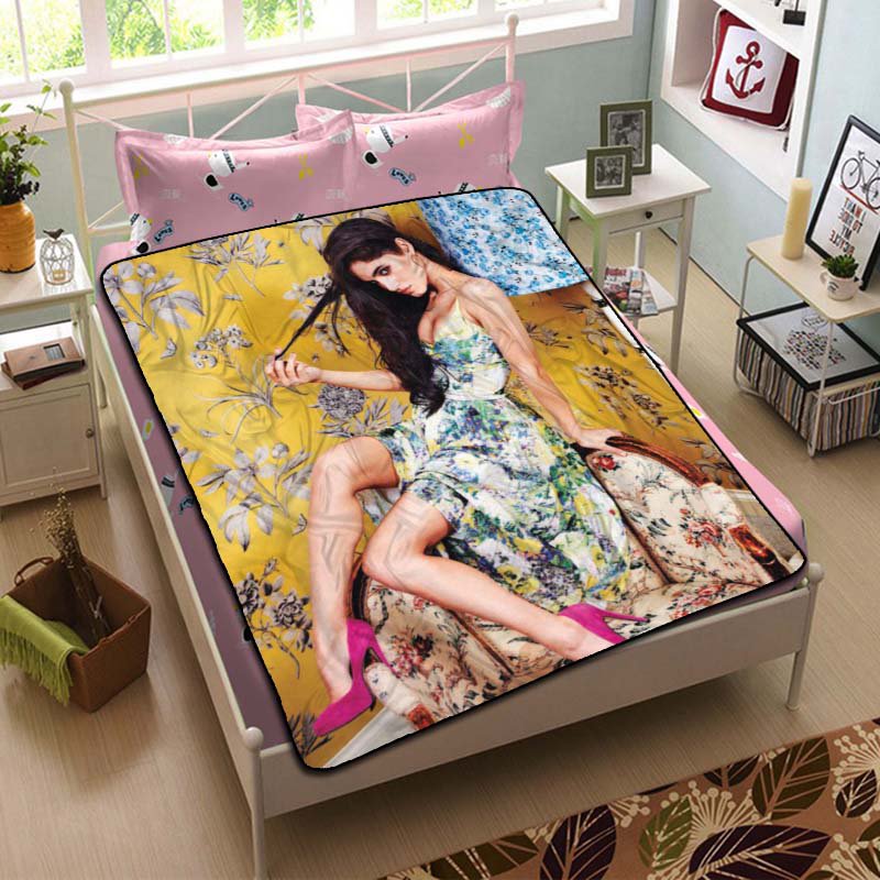 Sofia Boutella Sexy Blanket Throw Fleece Quilt