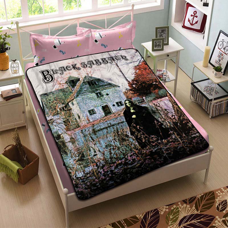 Black Sabbath 1970 Blanket Throw Cooling Sheet