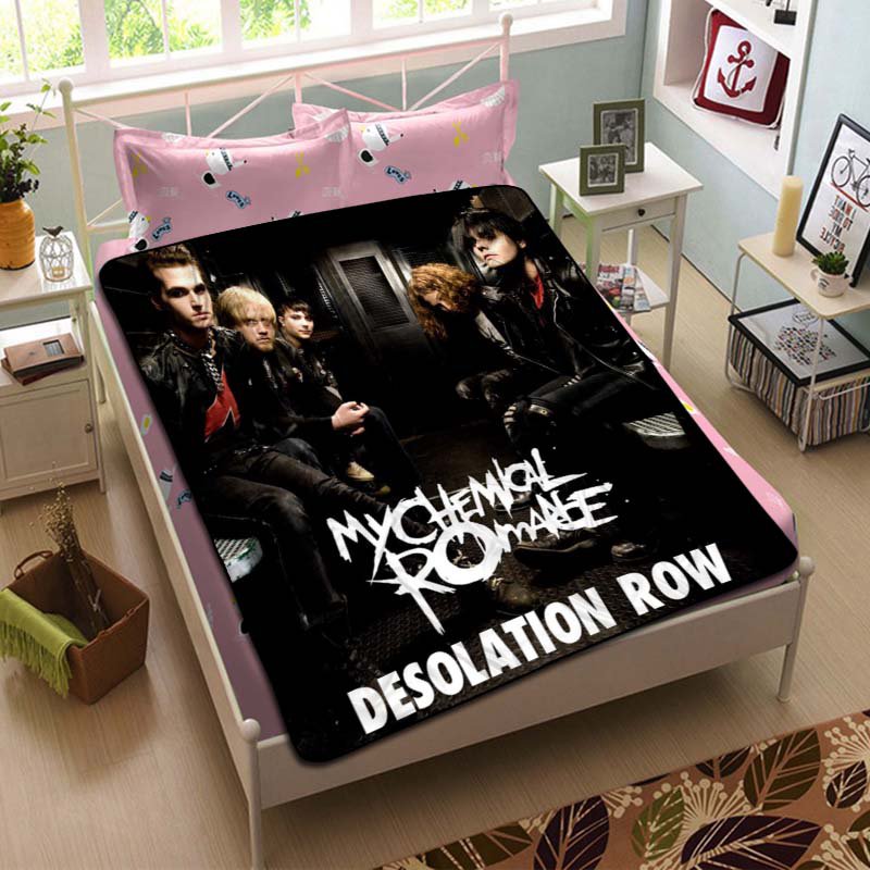My Chemical Romance Desolation Row Blanket Throw Fleece Quilt