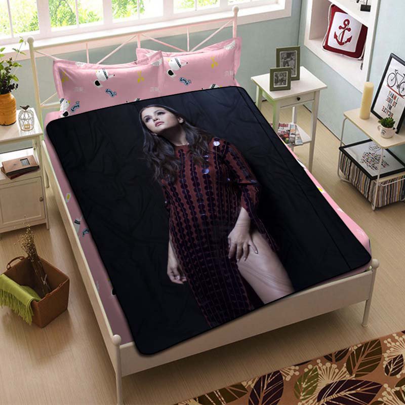 Selena Gomez Actress Blanket Throw Cooling Sheet