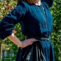 Bohemian maxi dress in lightweight ventilated muslin. 100% cotton. handmade