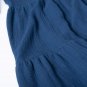 Bohemian maxi dress in lightweight ventilated muslin. 100% cotton. handmade