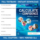 Latest 2023 Gray Morris Calculate with Confidence, 8th Edition by Deborah C. Morris Test bank