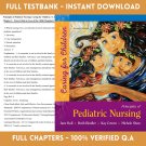 Test Bank For Principles of Pediatric Nursing Caring for Children 7th Edition