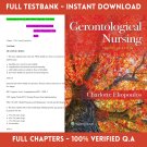 Test Bank For Gerontological Nursing 10th edition Charlotte Eliopoulos