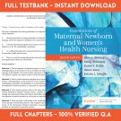 Foundations Of Maternal-newborn And Womens Health Nursing 8th Edition Test bank
