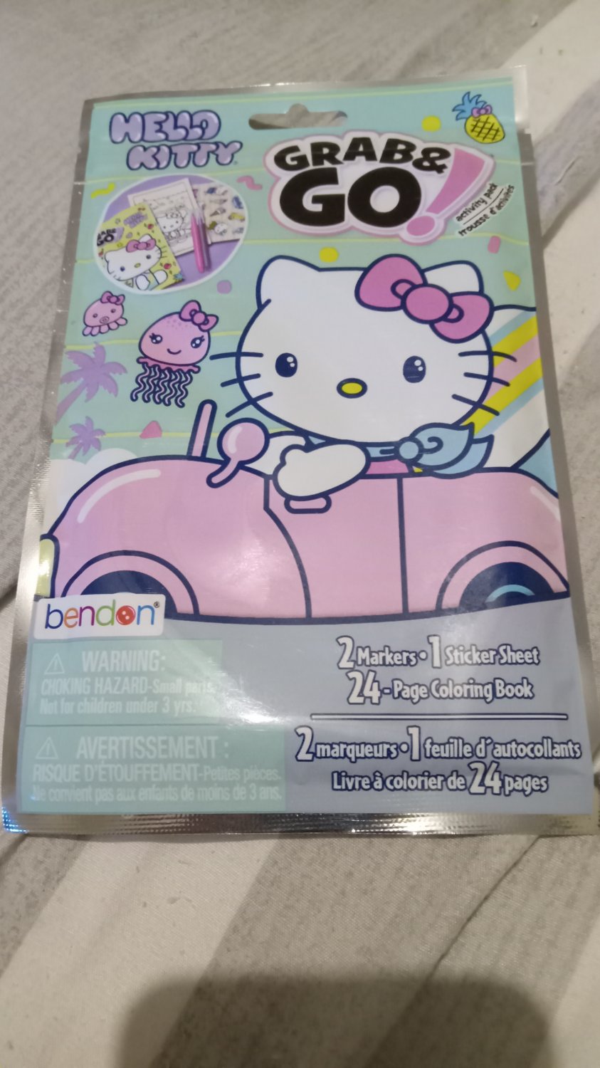 Hello Kitty Grab and Go Activity Pack