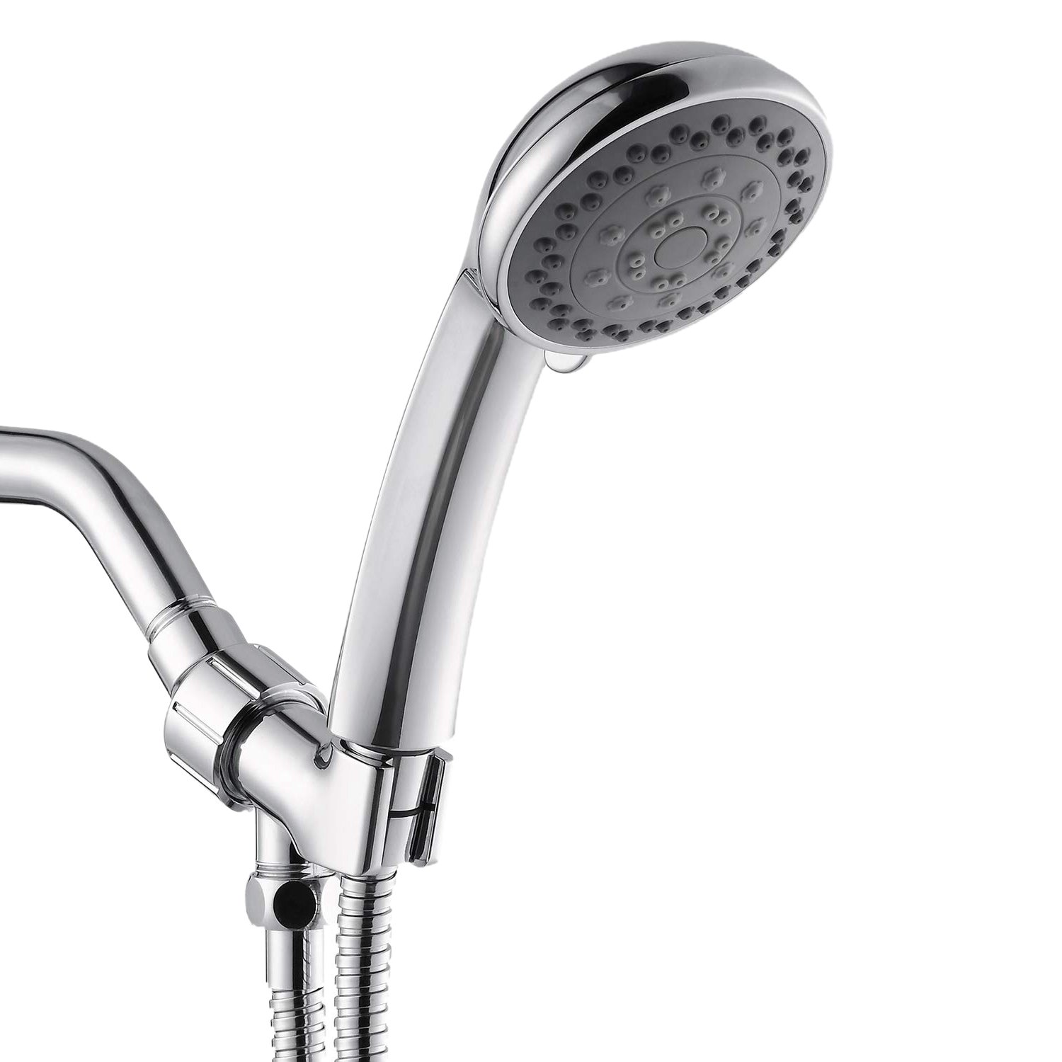 High Pressure Shower Head 5Settings Handheld Showerheads With 60 inch