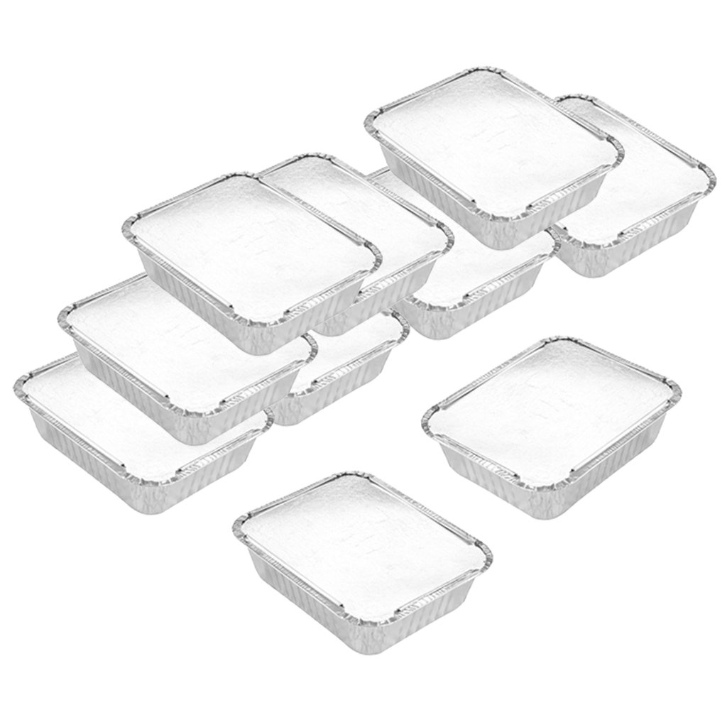 Aluminum Foil Grill Drip Pans for BBQ er Grills Roasting Outdoor