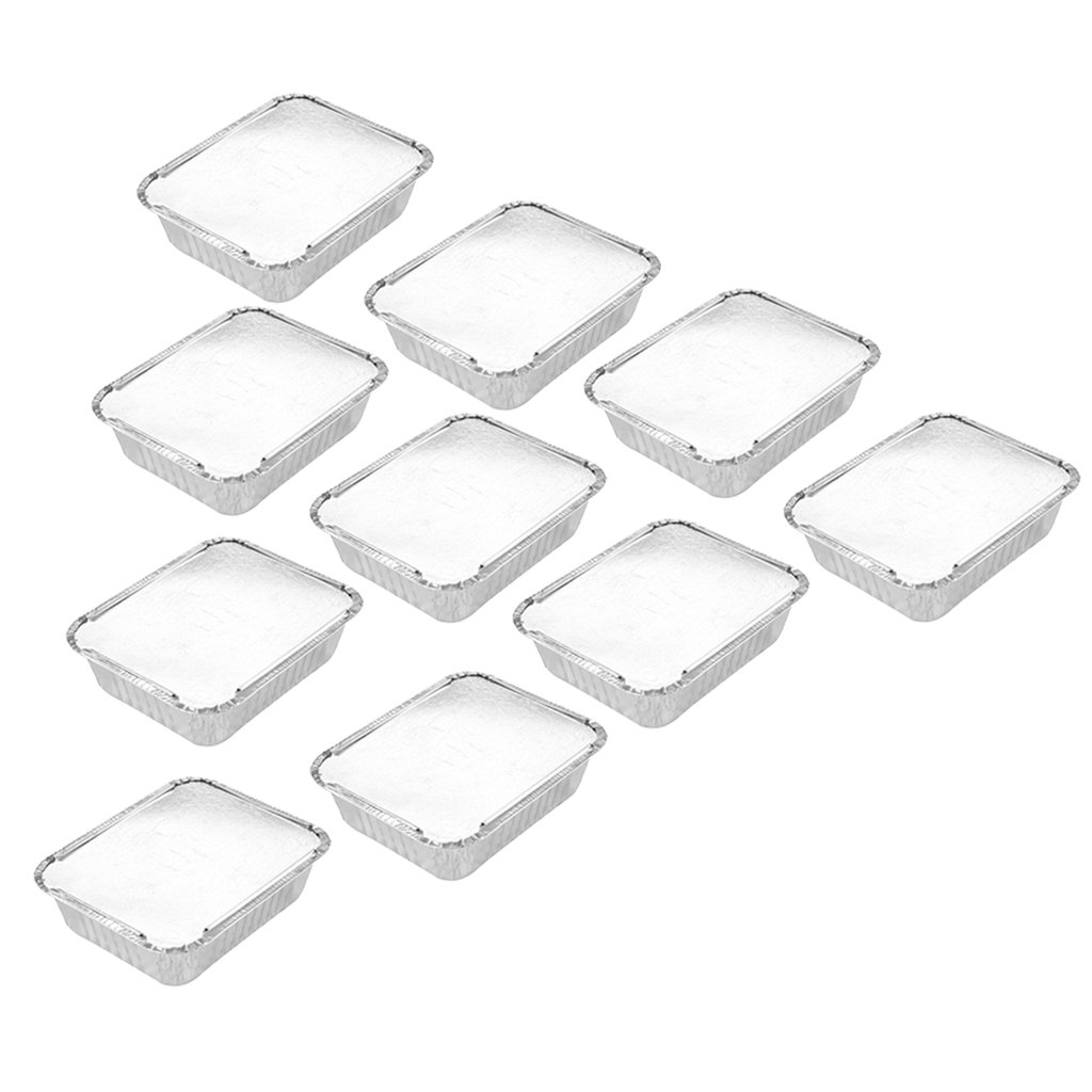 Aluminum Foil Grill Drip Pans for BBQ Weber Grills Roasting Outdoor