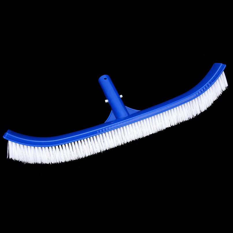 18 Inch Swimming Pool Wall Bottom Cleaning Brush Tool Accessories