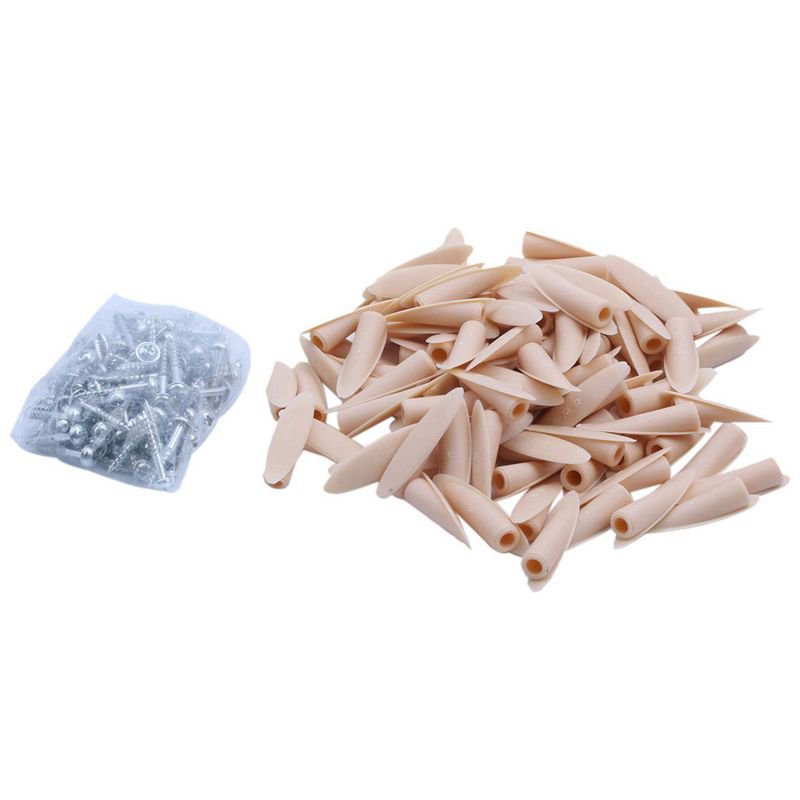 200pc Pocket Hole Screws Plugs Kit For Kreg Jig Wood Doweling Joinery