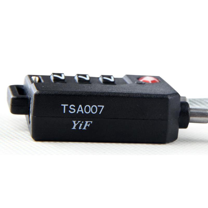 TSA Padlock Travel Smart Combination Locks 3 Digit Password Resettable