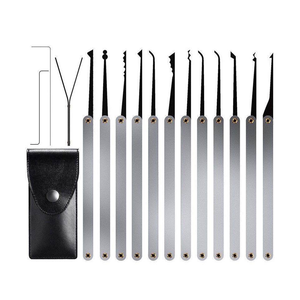 15Pcs New Design Pick Set Unlocking Lock Pick Set Key Extractor Tool