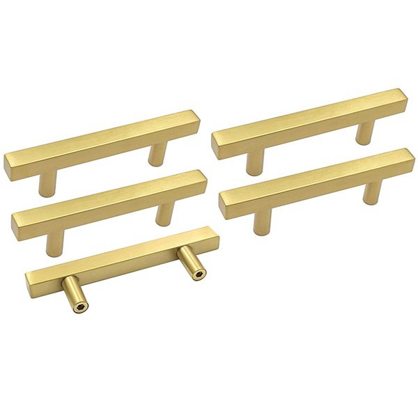 3in Gold Drawer Pulls Brass Pulls Gold Handles for Drawers