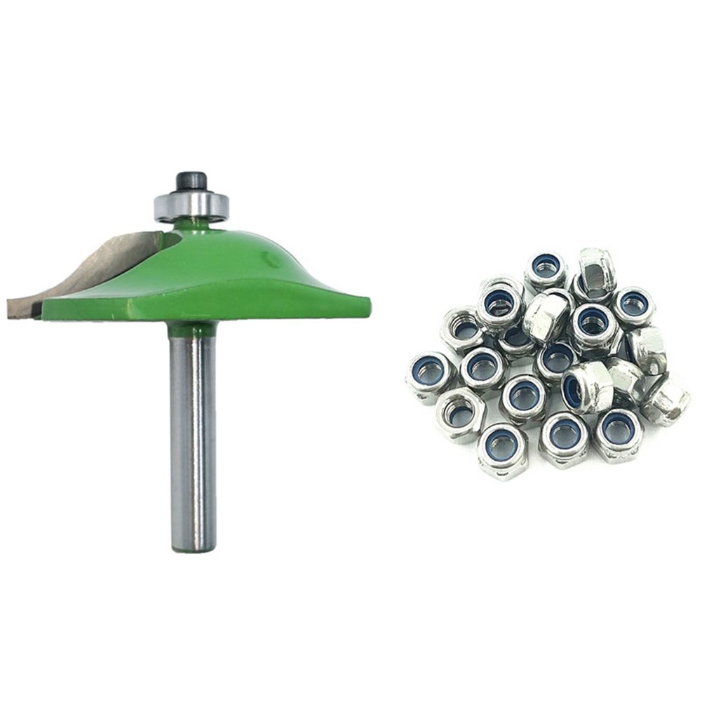 1 Set Lock Nut Assortment Kit Insert Locknut & 1 Pcs Raised Panel