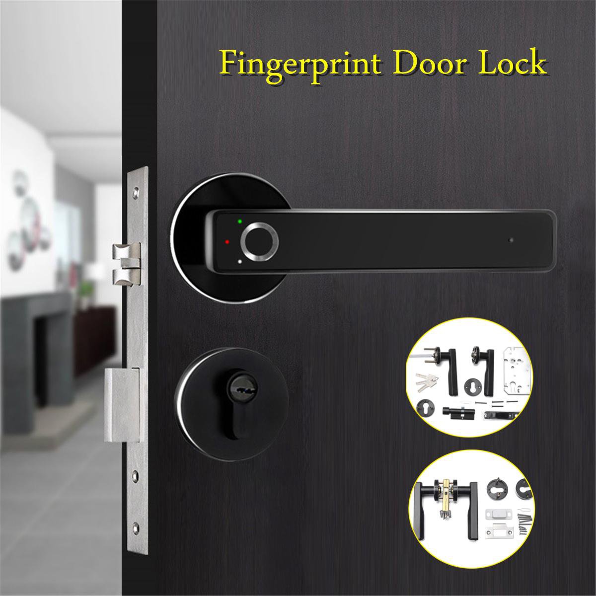 Smart Door Home Keyless Lock Intelligent Fingerprint Biometric ...