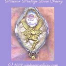 TOLKIEN JEWELRY/Valinor Vintage Rose Fairy Necklace/Spell Cast Gems(tm)/Natural Rose/Portal 3ec