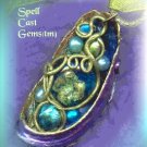 ELVEN TOLKIEN JEWELRY/Belegaer Nautilus Portals/Necklace/Pendant/Pendulum/Celtic/Pearls/Portal6ec