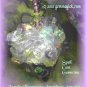 TOLKIEN JEWELRY/ELVEN/LONELY MOUNTAIN AMETHYST AMULET/Talisman/Pendulum/Necklace/Filigree/Astrology