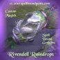 TOLKIEN/ Custom SpellBoundGems(tm)/Pendulum/Amulet/RIVENDELL RAINDROPS/Handmade/Pagan/Elven/Wicca