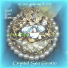 HARRY POTTER LOCKET/ NECKLACE/ Enchanted Jewelry/ Crystal Sea Grotto/ Spell Cast Gems(tm)