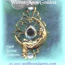 Spiritual Steampunk(tm)/Custom Amulet/ Wiccan Moon Goddess/Spell Bound Gems(tm)/Custom Magic