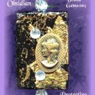Spiritual Steampunk(tm) / CECILIA/ ATONEMENT/ Necklace/Pendulum/ Protective Love Amulet/
